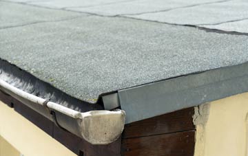 repair or replace Eadar Dha Fhadhail flat roofing?